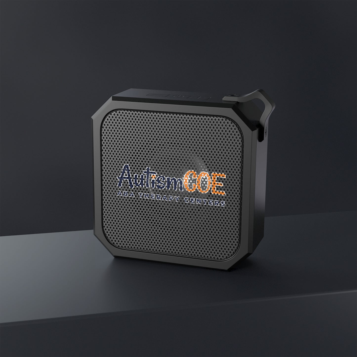 AutismCOE Outdoor Bluetooth Speaker — Rugged Portable Waterproof Speaker with Carabiner