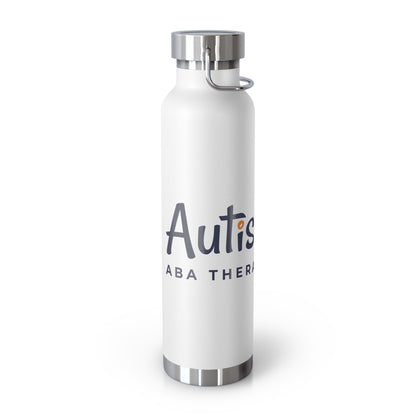 Autism Care 22oz Insulated Water Bottle — Copper Vacuum Thermo Flask