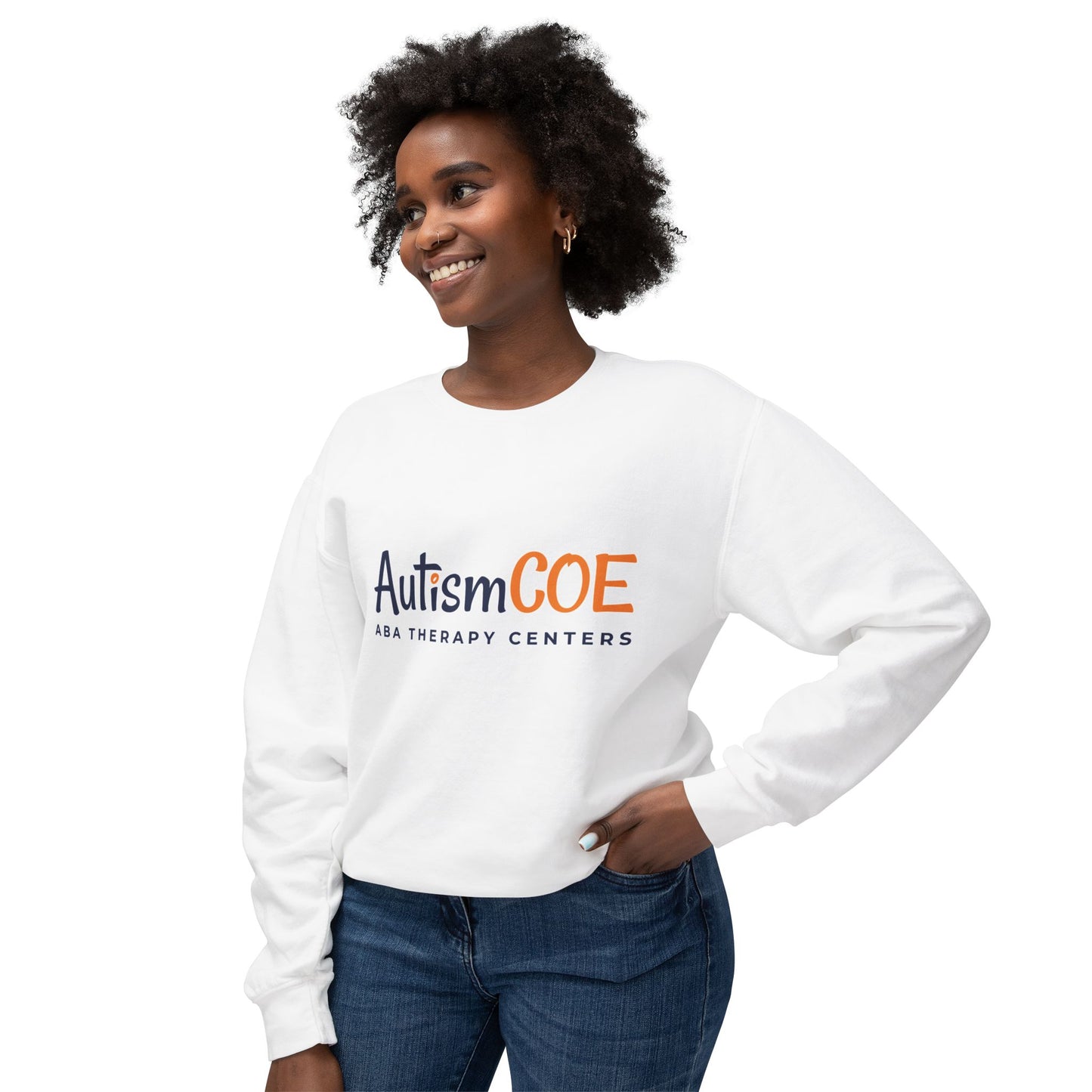 AutismCOE Logo Sweatshirt | ABA Therapy Centers, Support Awareness