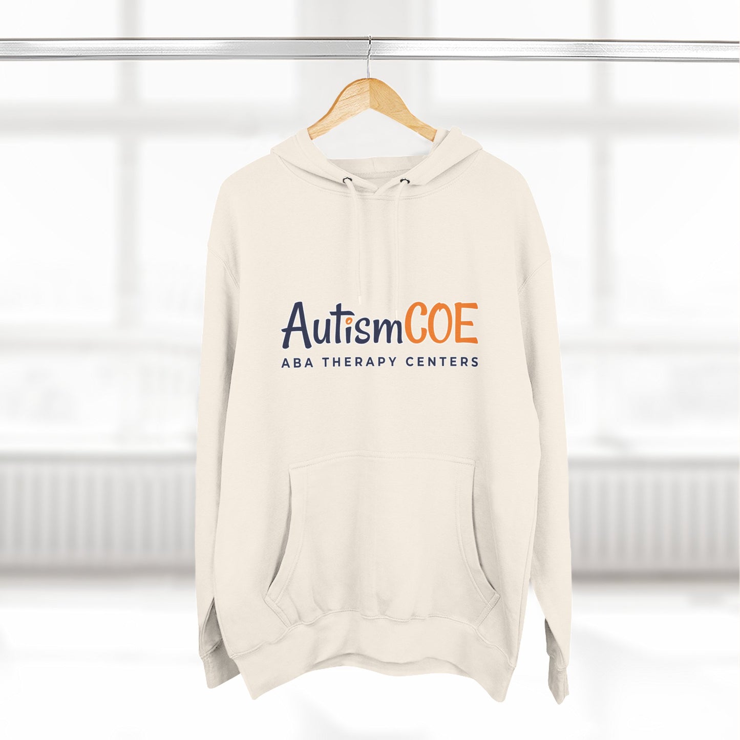 AutismCOE ABA Therapy Centers Hoodie — Supportive Autism Awareness Pullover
