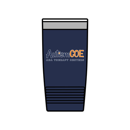 Autism COE logo Insulated Tumbler | 20oz stainless travel cup