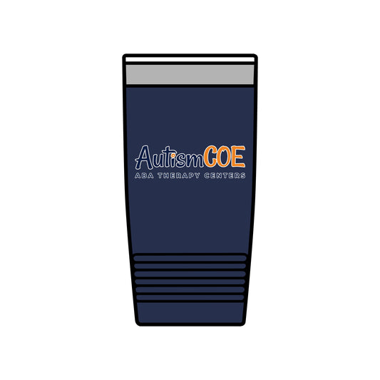 Autism COE logo Insulated Tumbler | 20oz stainless travel cup