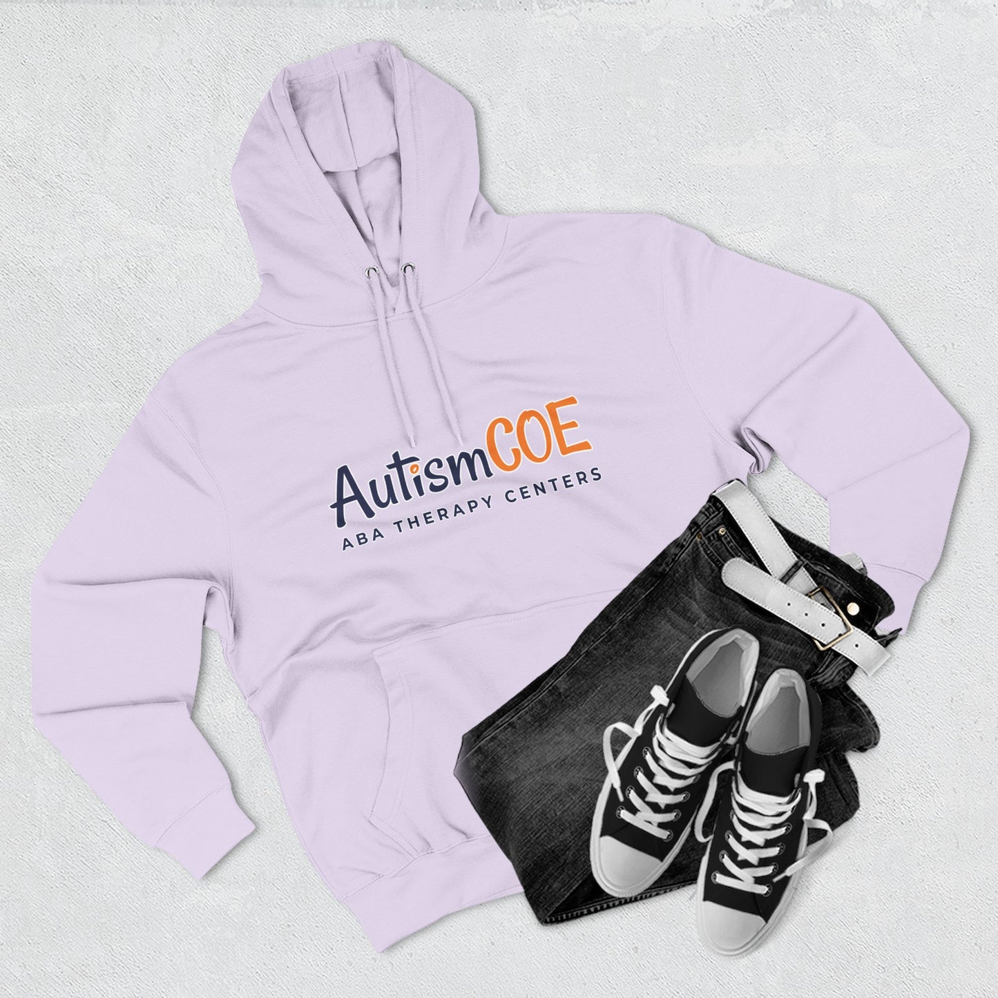 AutismCOE ABA Therapy Centers Hoodie — Supportive Autism Awareness Pullover