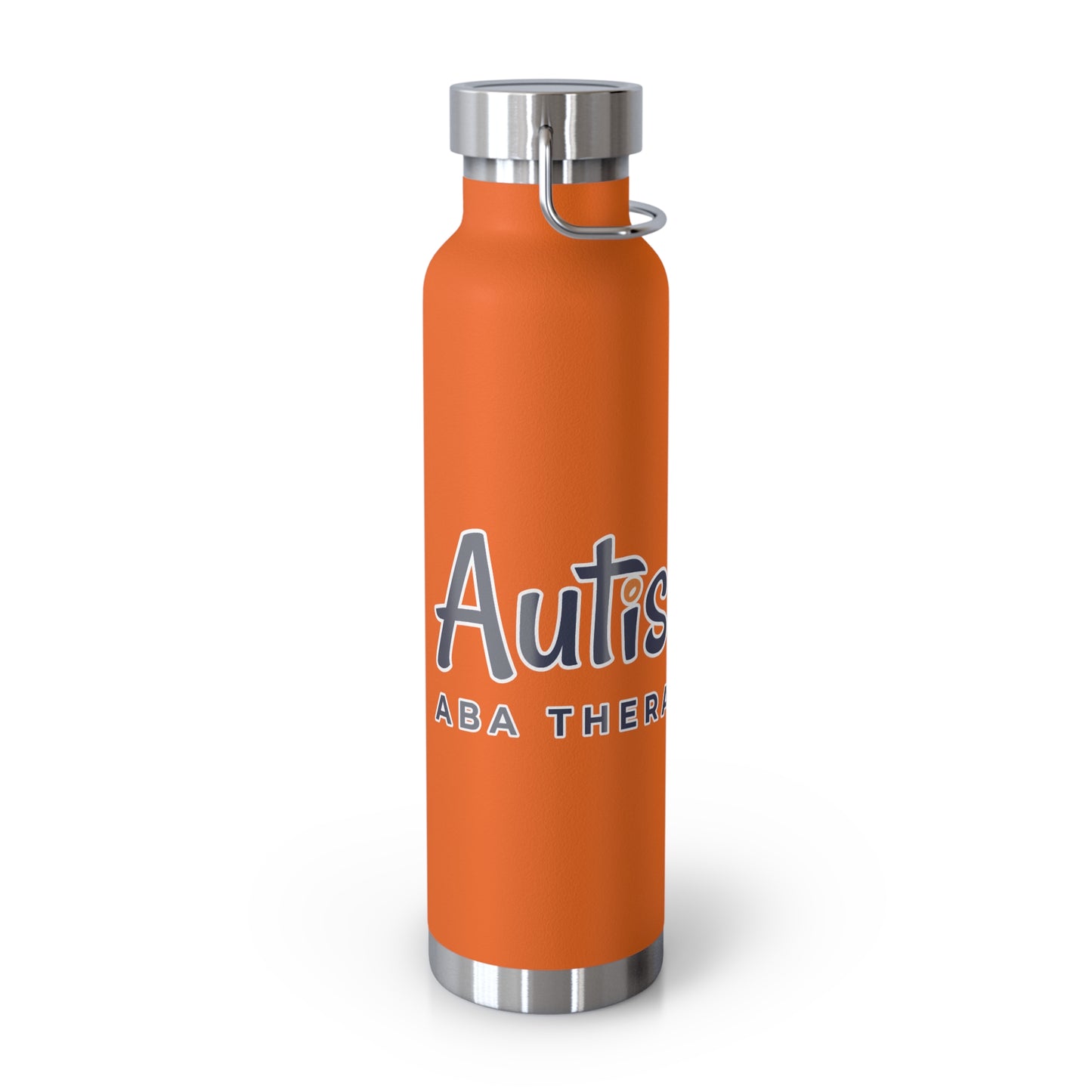 Autism Care 22oz Insulated Water Bottle — Copper Vacuum Thermo Flask