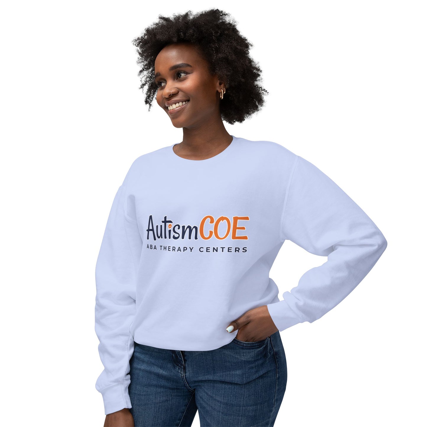 AutismCOE Logo Sweatshirt | ABA Therapy Centers, Support Awareness