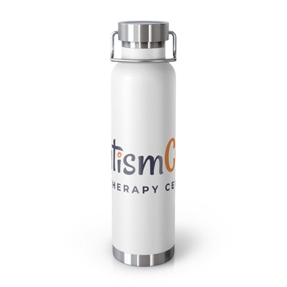 Autism Care 22oz Insulated Water Bottle — Copper Vacuum Thermo Flask