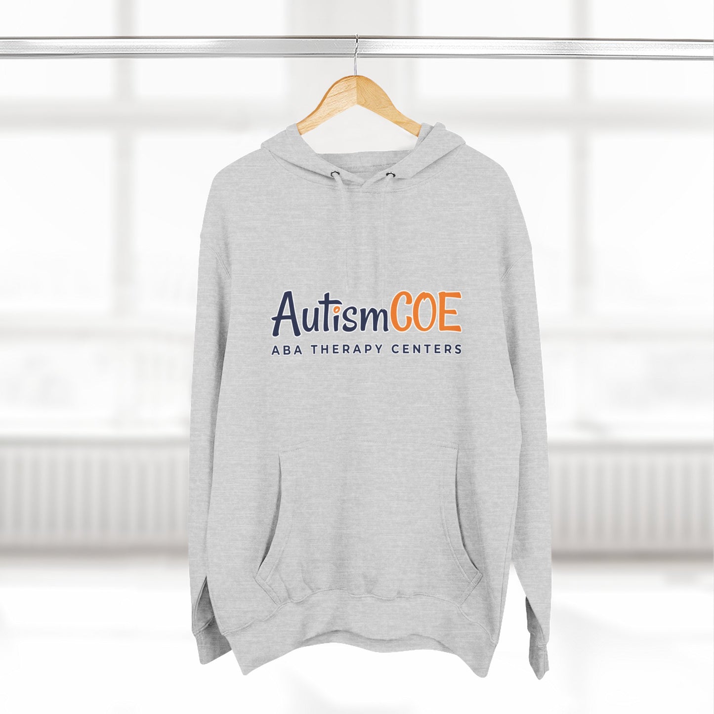 AutismCOE ABA Therapy Centers Hoodie — Supportive Autism Awareness Pullover