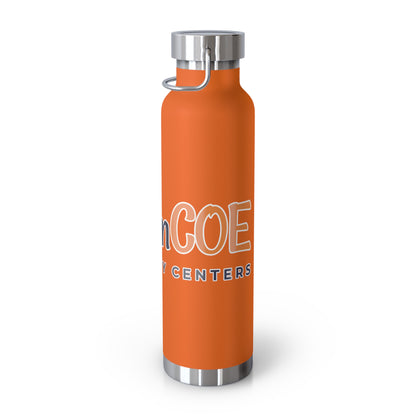 Autism Care 22oz Insulated Water Bottle — Copper Vacuum Thermo Flask