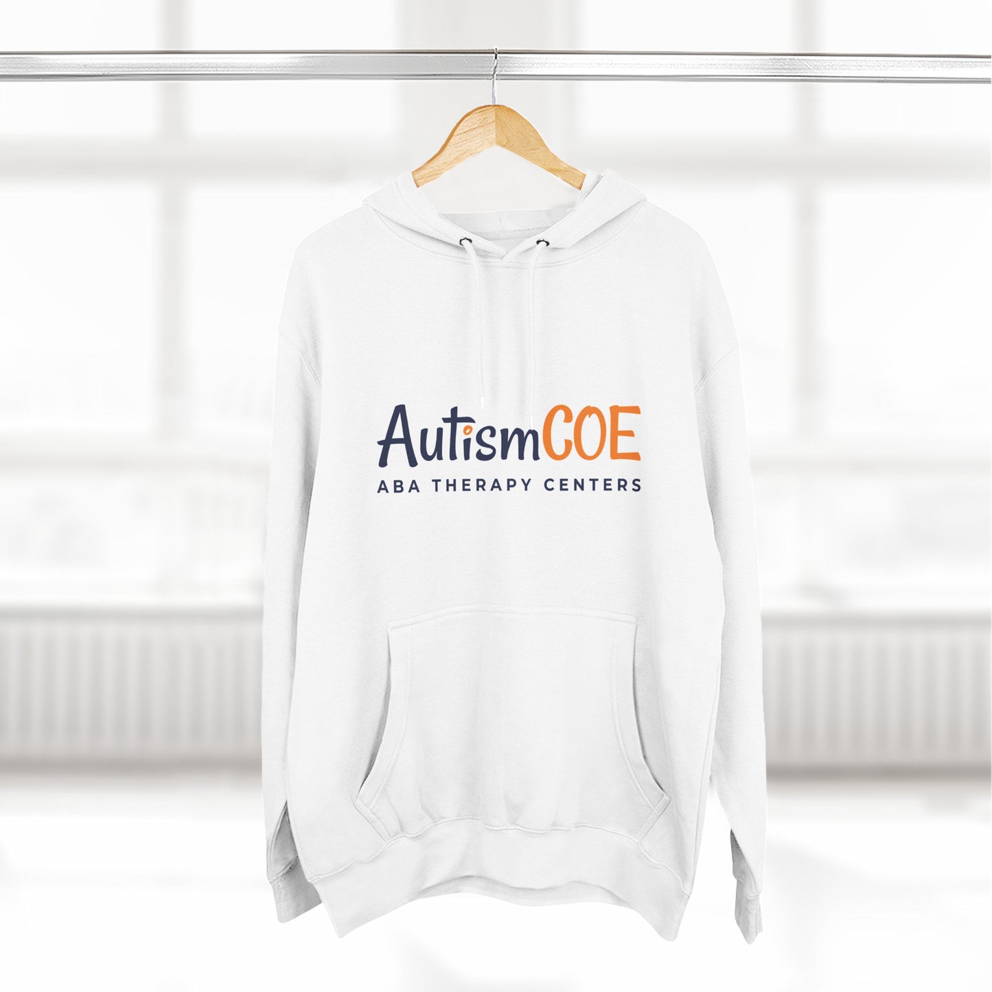 AutismCOE ABA Therapy Centers Hoodie — Supportive Autism Awareness Pullover